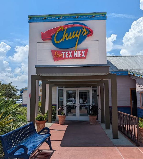 Entrance to Chuy’s at Town Center
